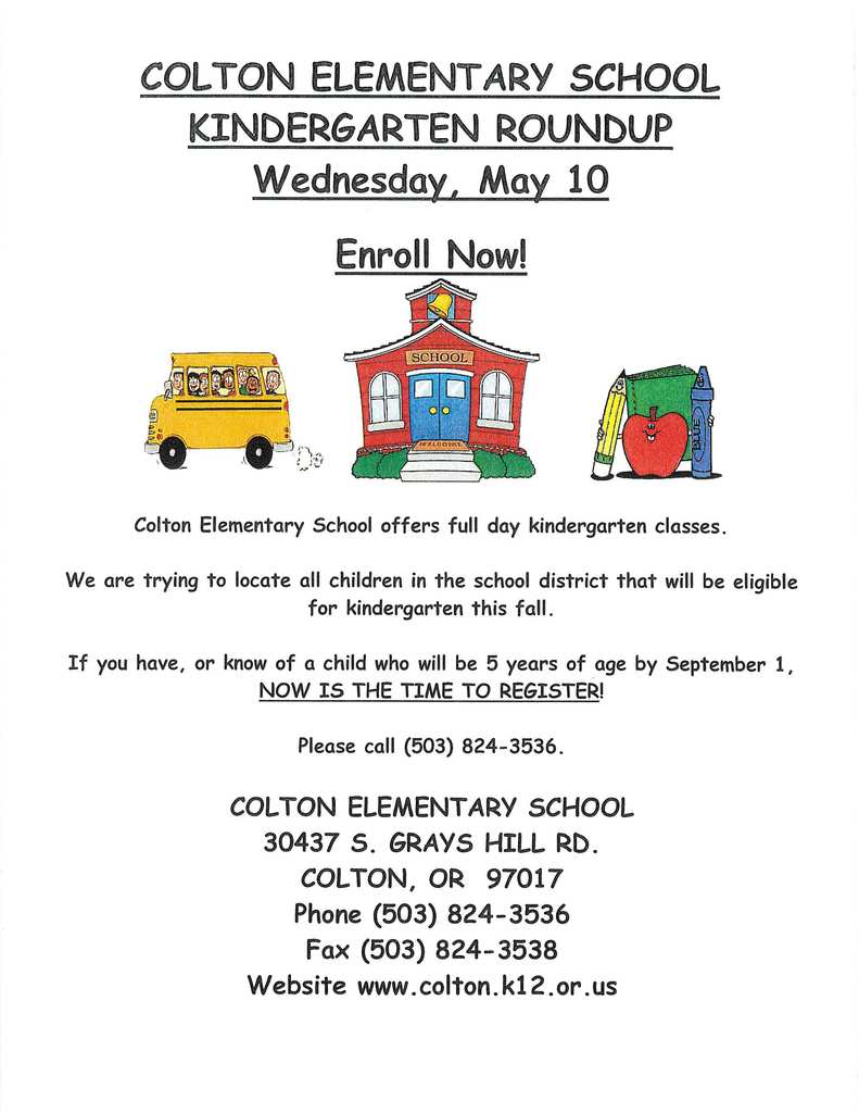 Kindergarten Flyer