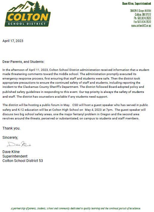 Letter